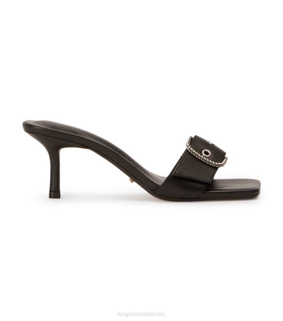 niedrige Absätze| de Tony Bianco Frauen Amy Heels schwarzes Nappaleder 4624273